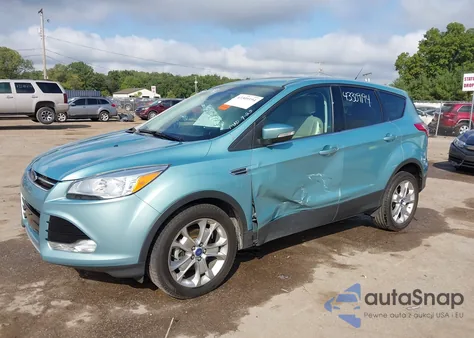 2013 Ford Escape Sel z USA, uszkodzony, nr VIN 1FMCU0HX2DUB79557
